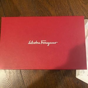 Ferragamo Men’s shoe box with two dust bags